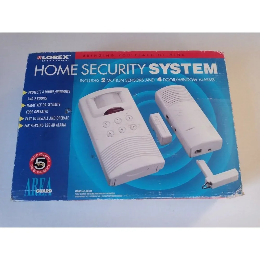 Lorex Safety & Security Home Security System AG-2634Z NEW